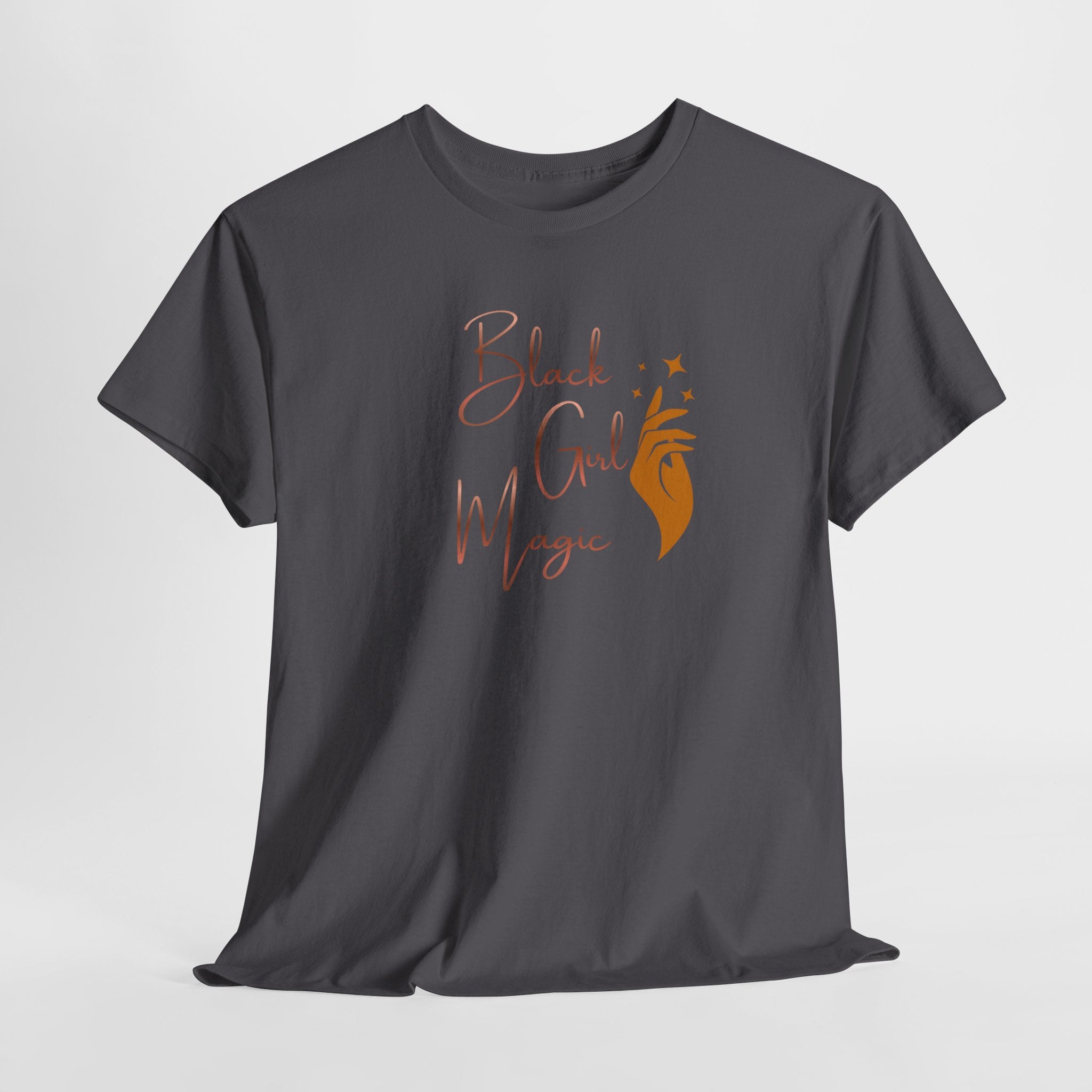 Black Girl Magic T-Shirt — Empowerment Tee with Feminine Illustration