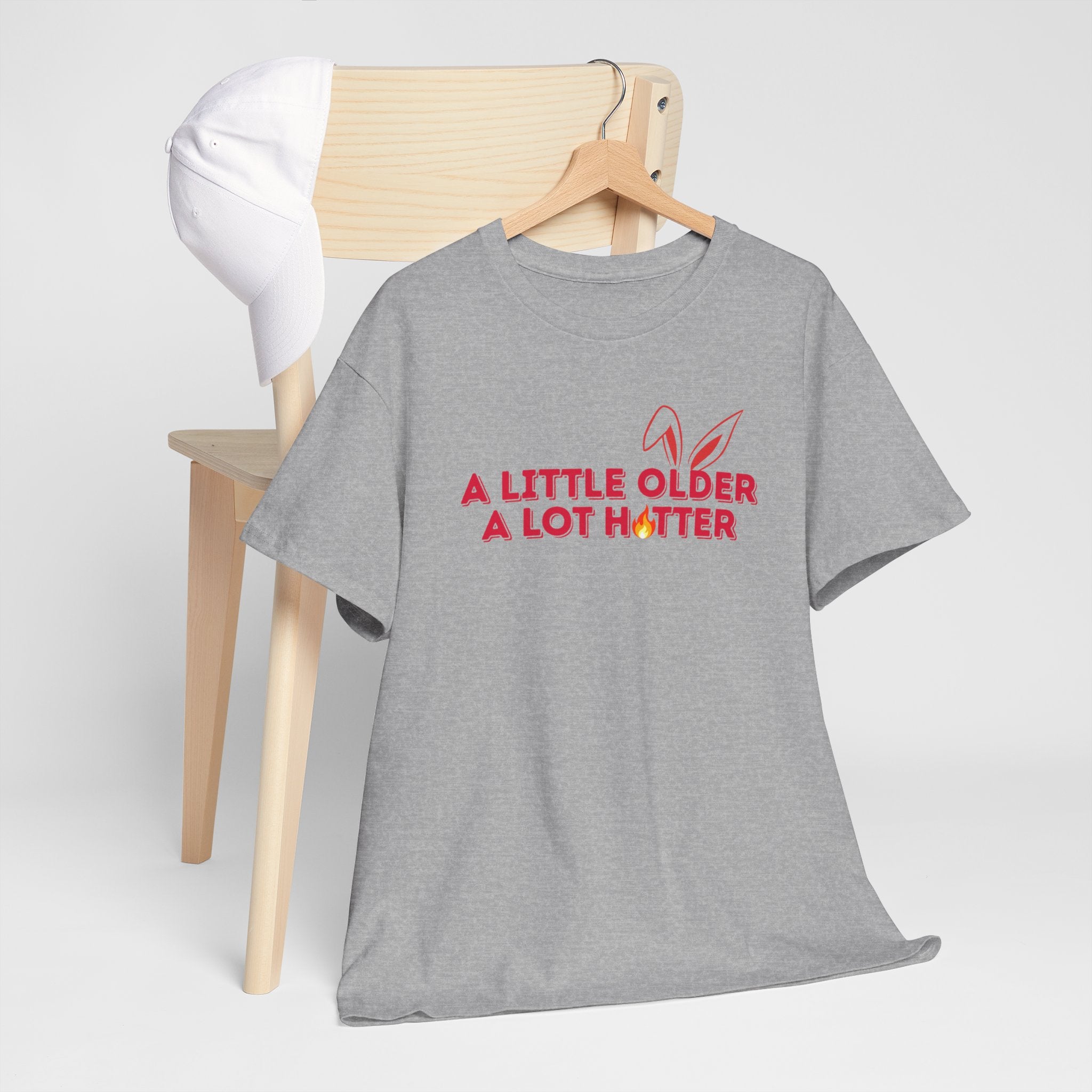 Getting Older & Still Hot T-Shirt — Funny Aging Tee