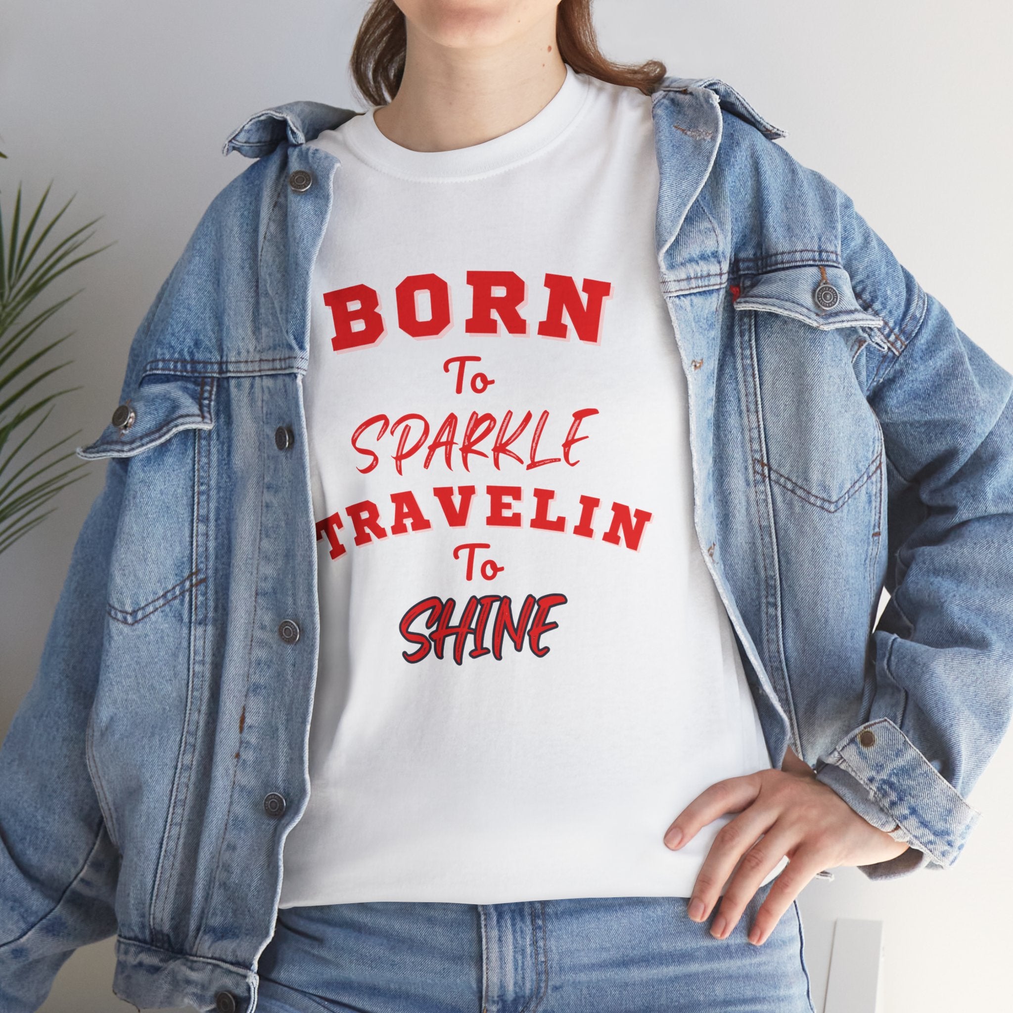 Traveling and shining T‑Shirt — Adventure Graphic Tee