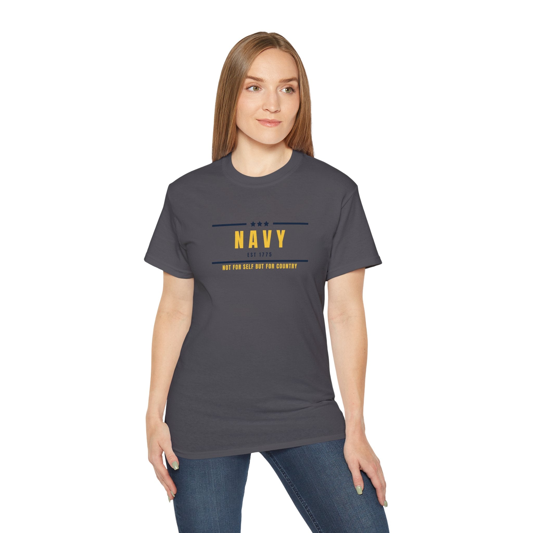 Navy Est. 1775 Military Graphic Tee — Veteran & Navy Support Shirt