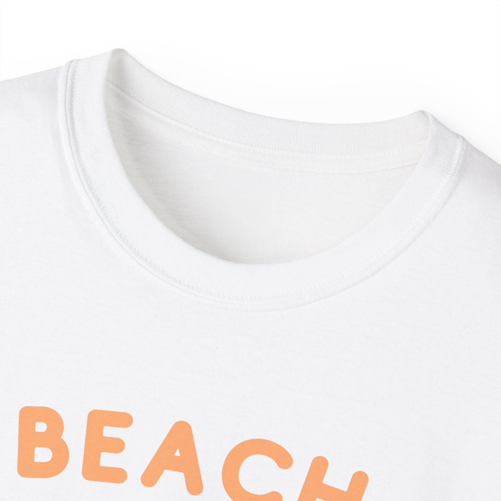 Beach Please It's a Girl's Trip Tee — Tropical Palm Sunset Vacation Shirt
