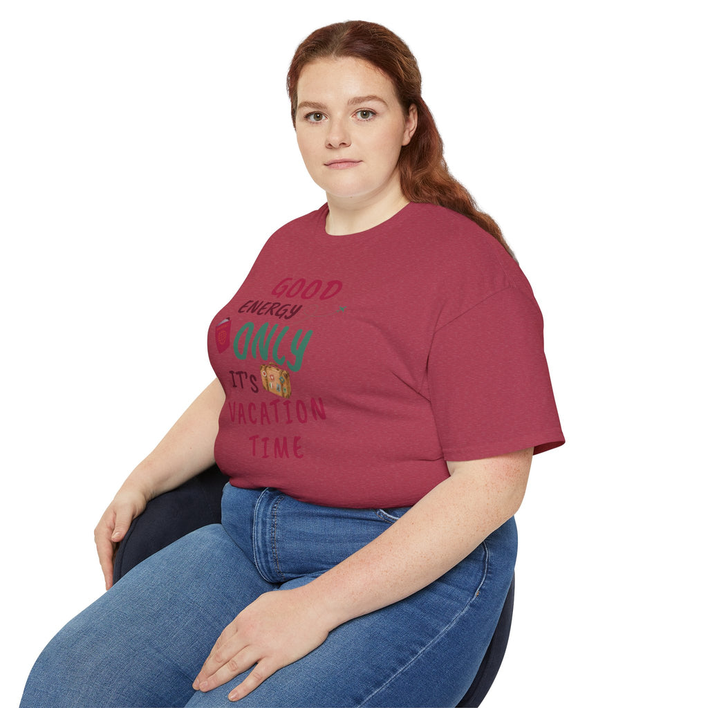 Good Energy Only – Vacation Time T-Shirt