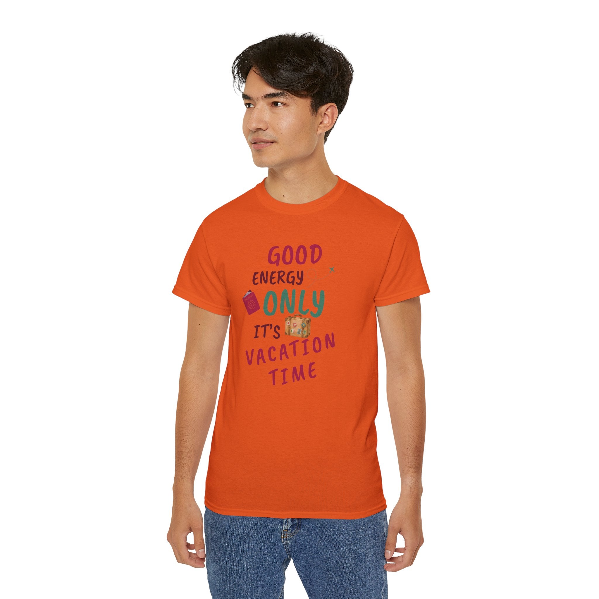 Good Energy Only – Vacation Time T-Shirt