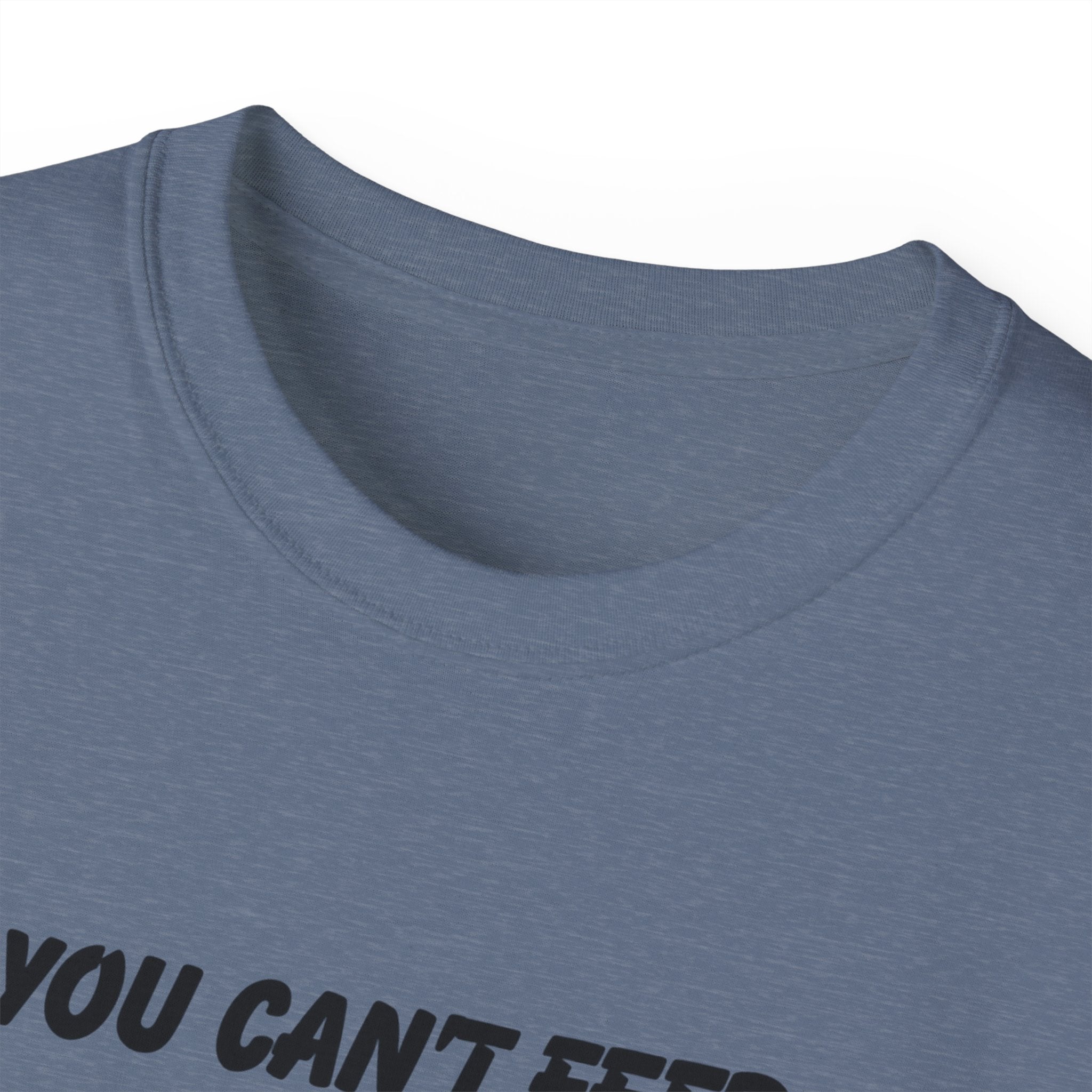 Inspirational Quote Tee — "You Can't Feed Your Brain Garbage and Expect Greatness" Cotton T‑Shirt