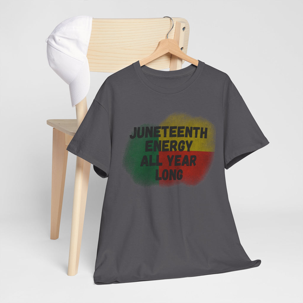 Juneteenth Energy Unisex Heavy Cotton Tee