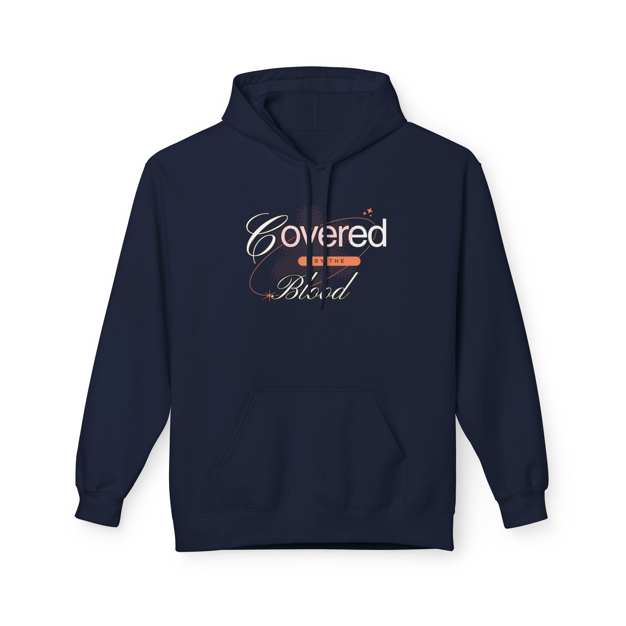 Covered by the Blood Hoodie — Christian Faith Graphic Hoodie