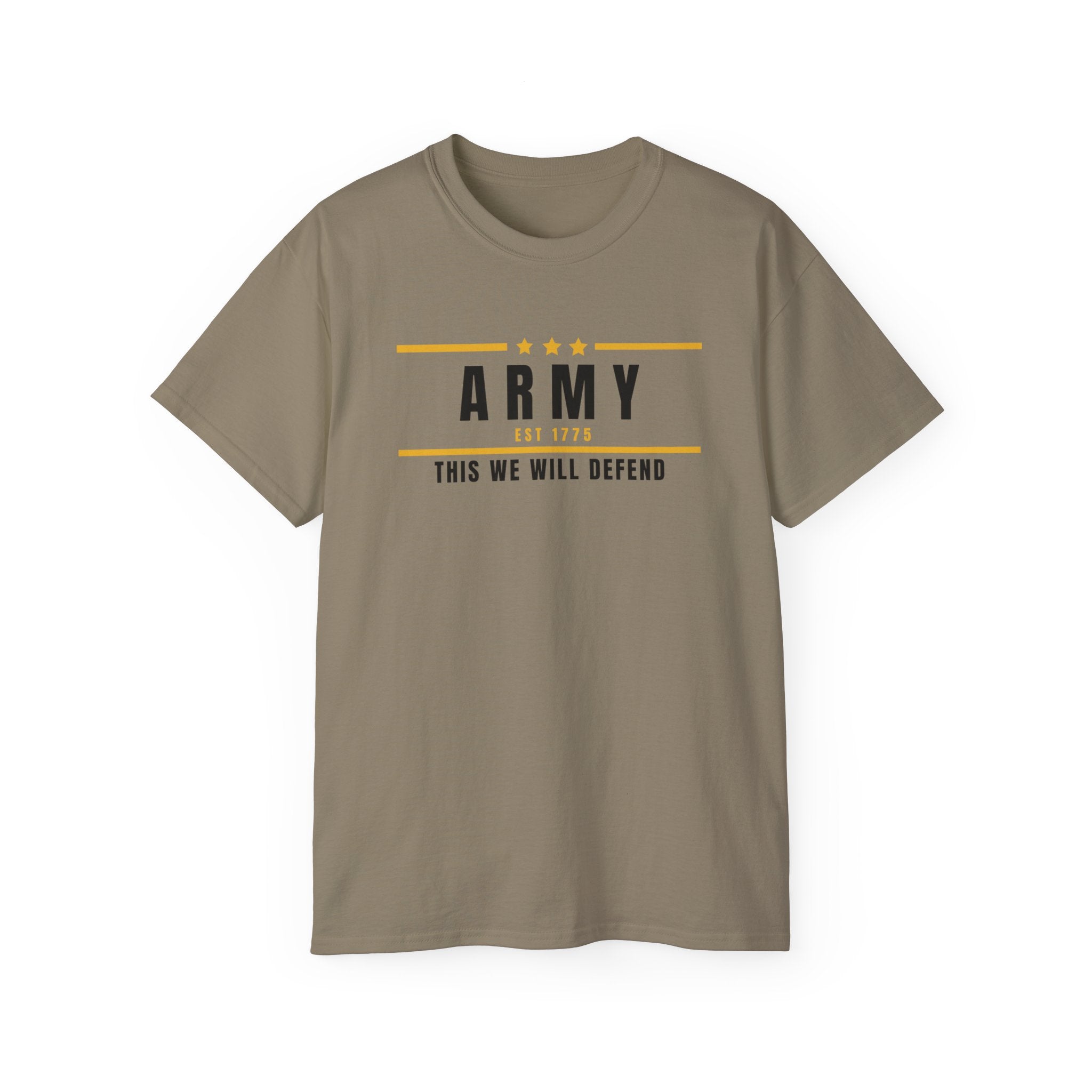 Army This We Will Defend Tee — Patriotic Military Cotton T-Shirt