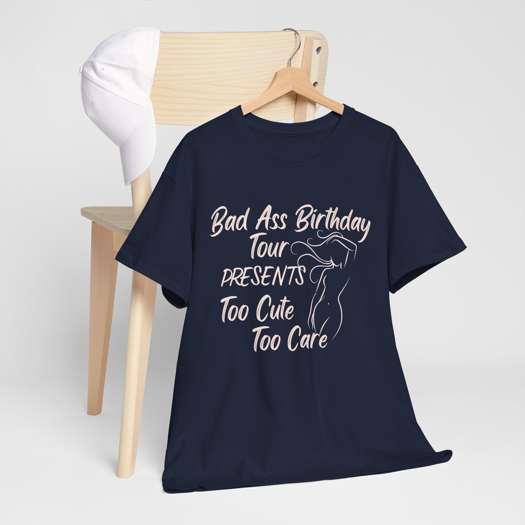 Birthday Tee — 'bad ass birthday tour' Graphic Shirt