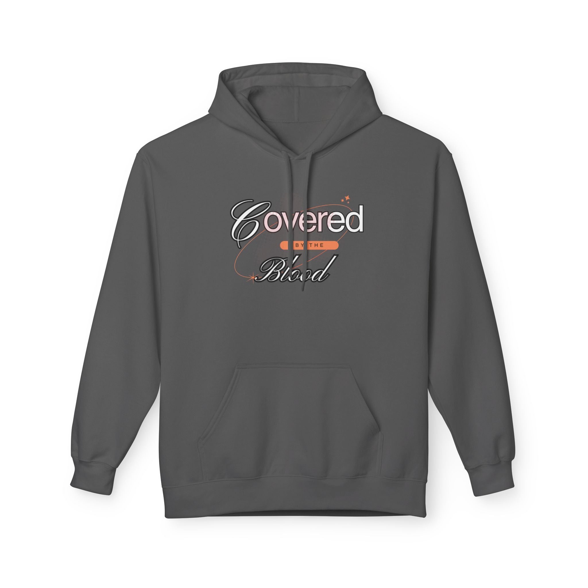 Covered by the Blood Hoodie — Christian Faith Graphic Hoodie