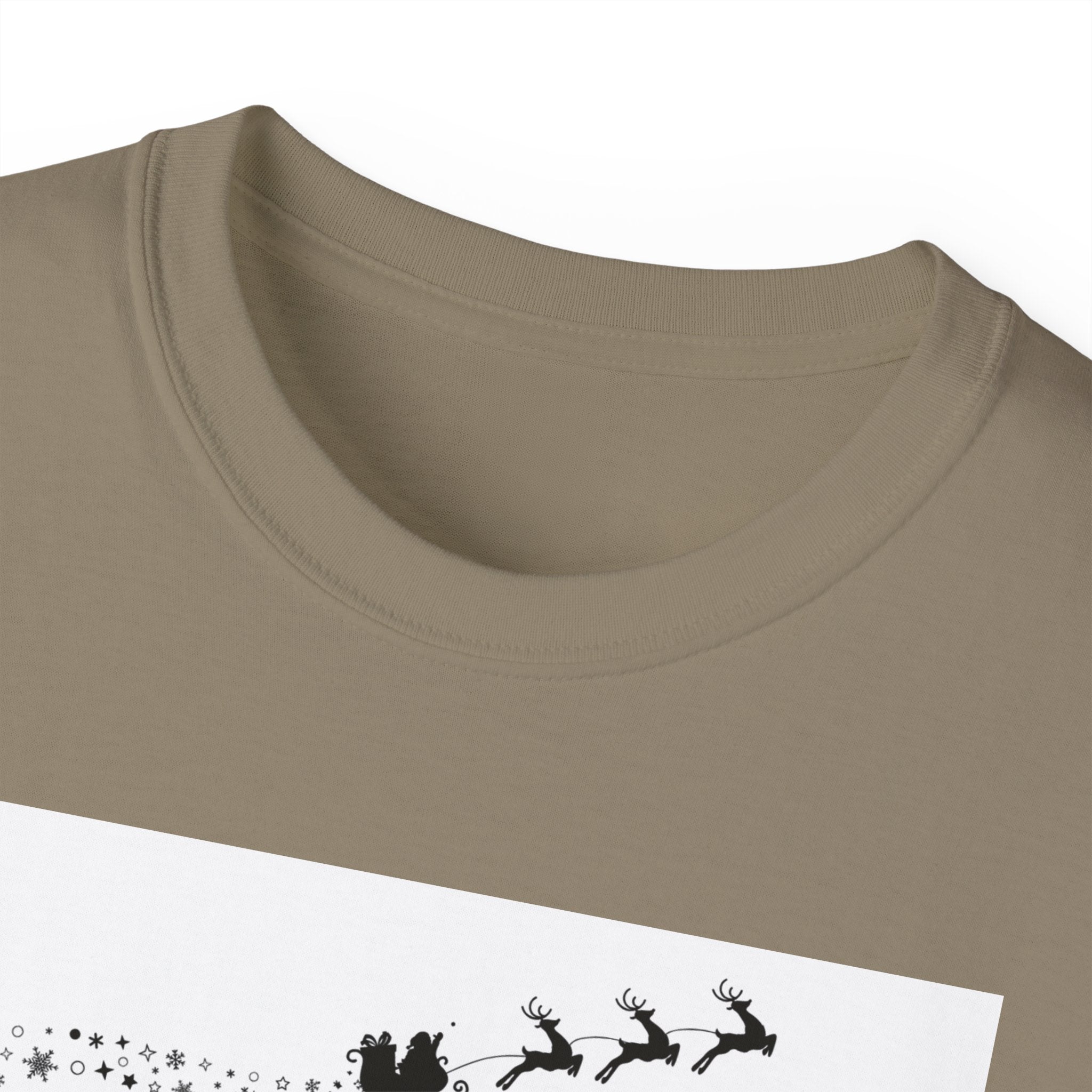 Dear Santa, Ask Alexa Ultra Cotton Tee - Funny Christmas Top, Holiday Gift, Unisex Tee, Gift for Him/Her, Family Pajama Shirt, Christmas Party Wear