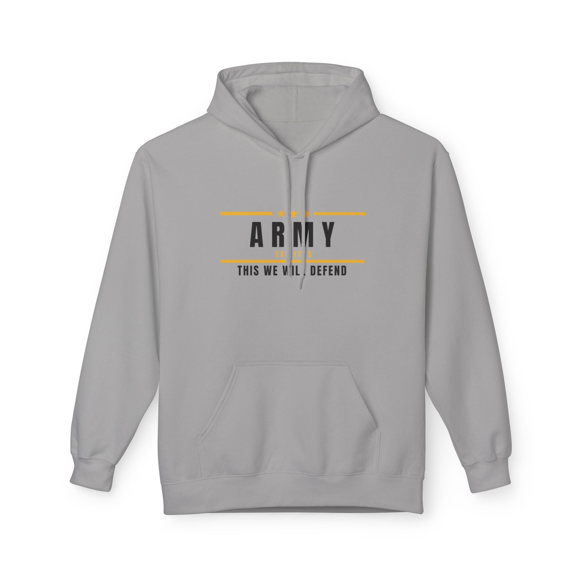 Army Hoodie — "This We Will Defend" Military Tribute Pullover
