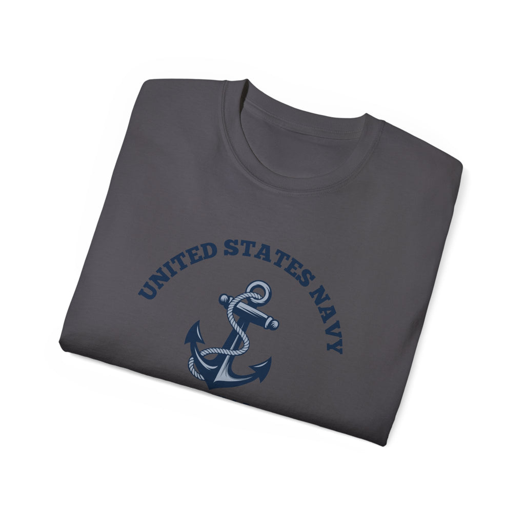 United States Navy Anchor Tee — "Squid" Graphic Cotton T-Shirt