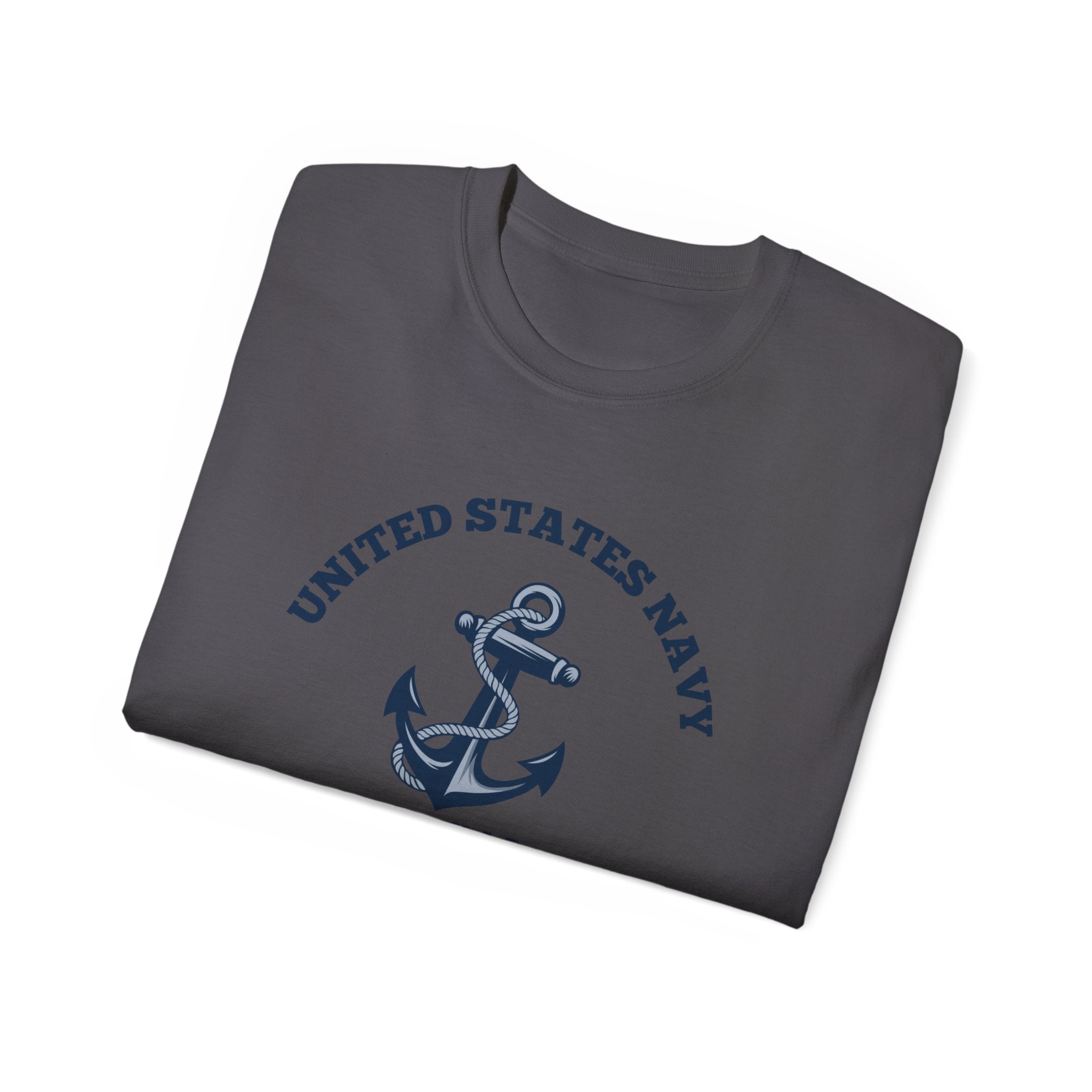 United States Navy Anchor Tee — "Squid" Graphic Cotton T-Shirt