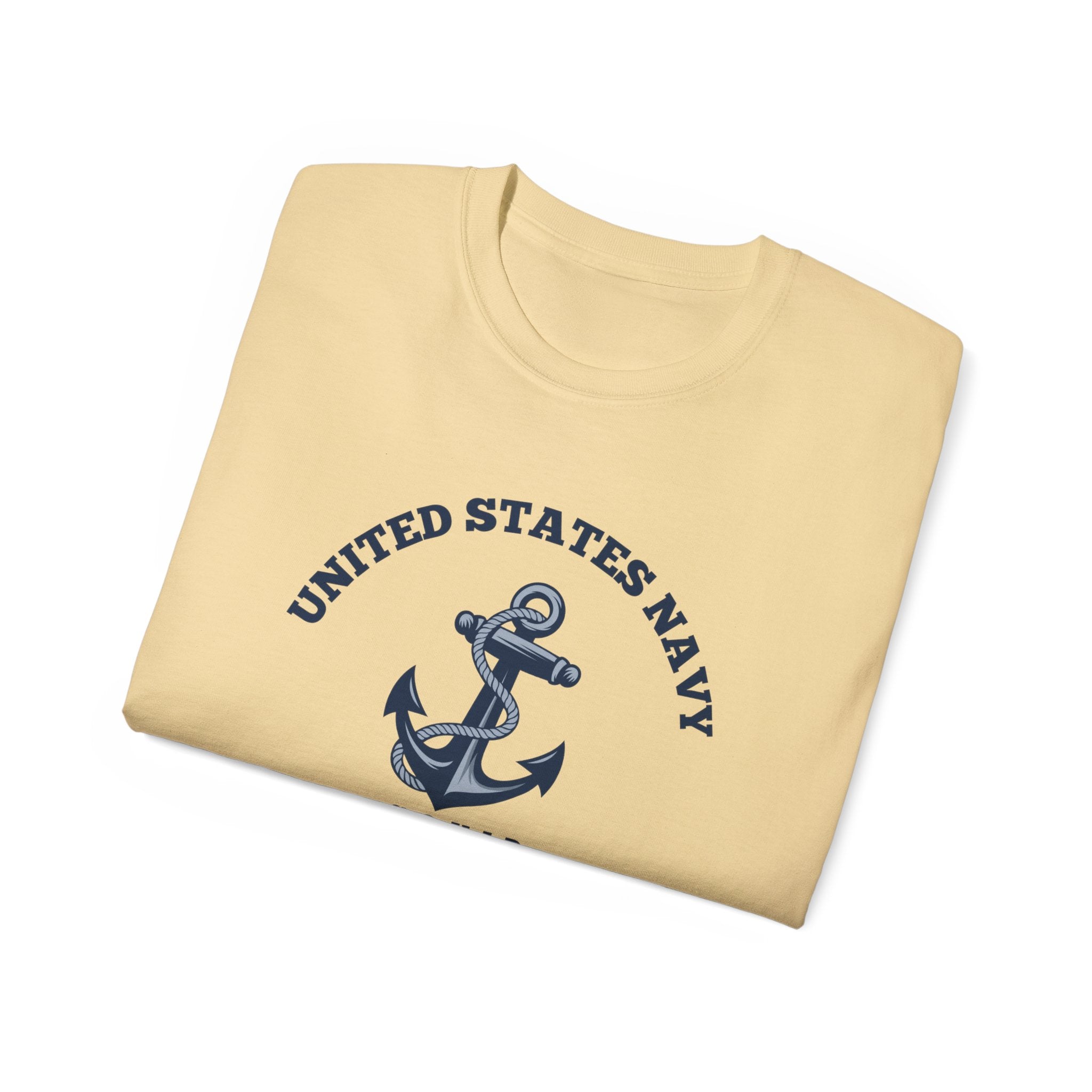 United States Navy Anchor Tee — "Squid" Graphic Cotton T-Shirt