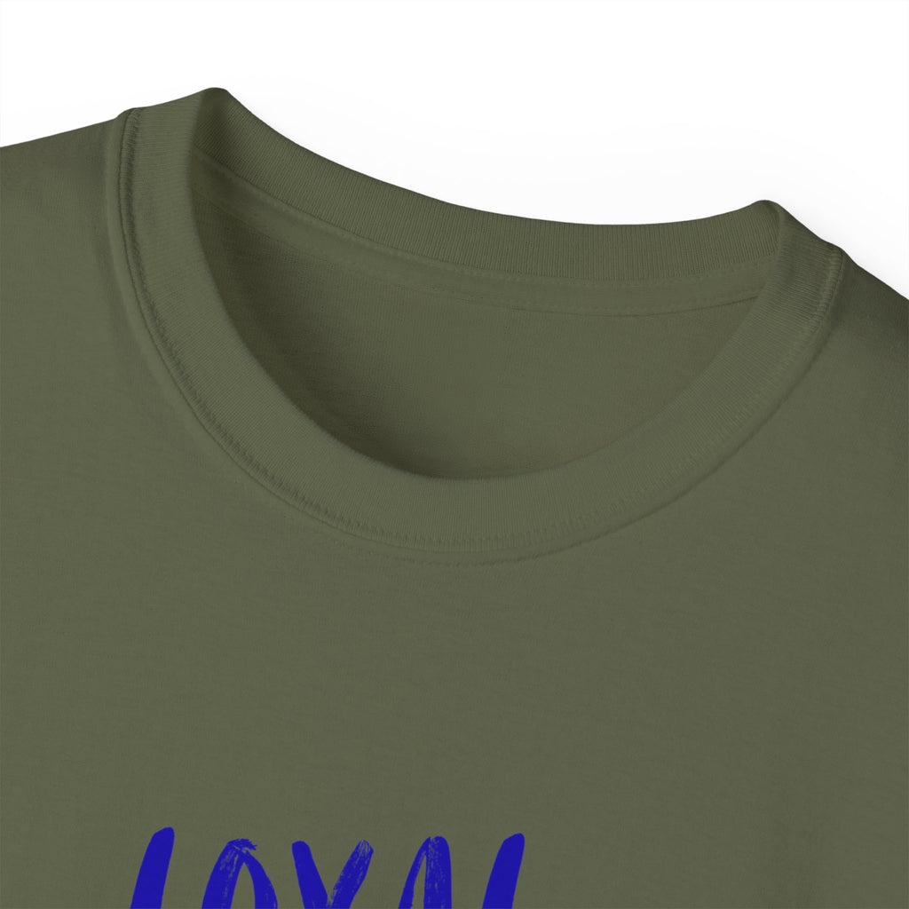 T-Shirt — "Loyal, Lazy, Livin' My Best Life" Colorful Script
