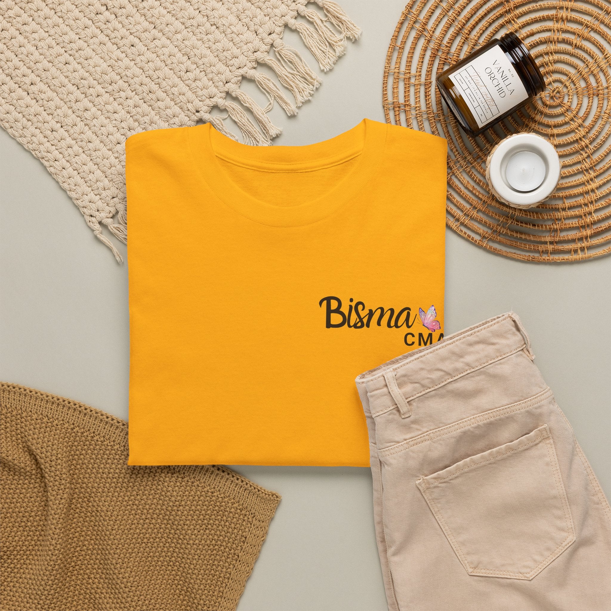 Bisma CMA Heart Logo Tee