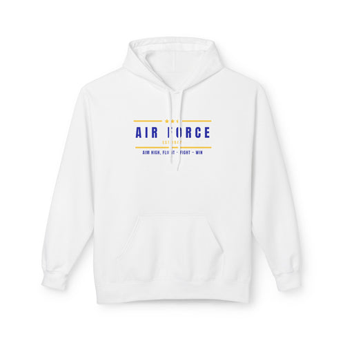 Airforce Unisex Midweight Soft style Fleece Hoodie