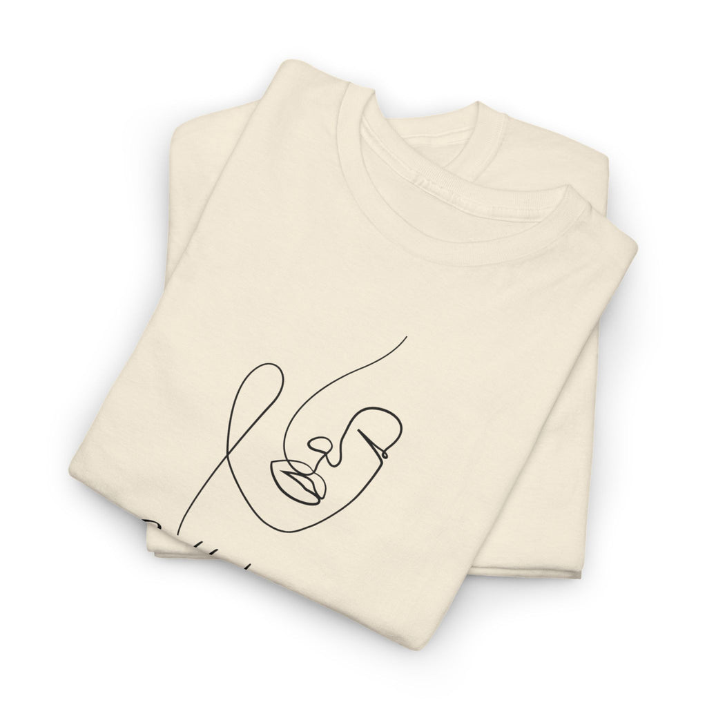 Minimal Line Art Tee — "Still that girl...until not" Inspirational Graphic T‑Shirt