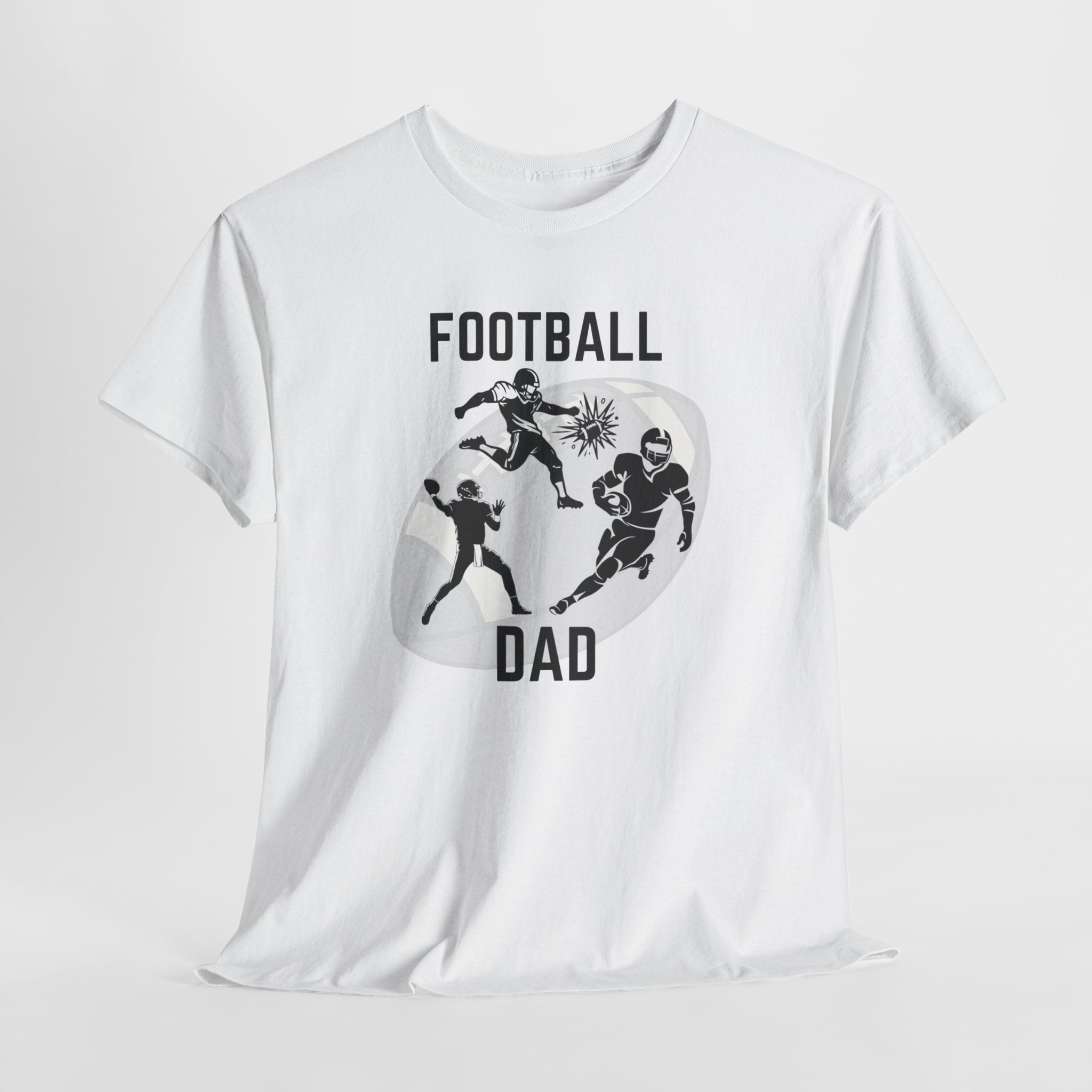 Football Dad T-Shirt – Proud Sideline Tee for Dad