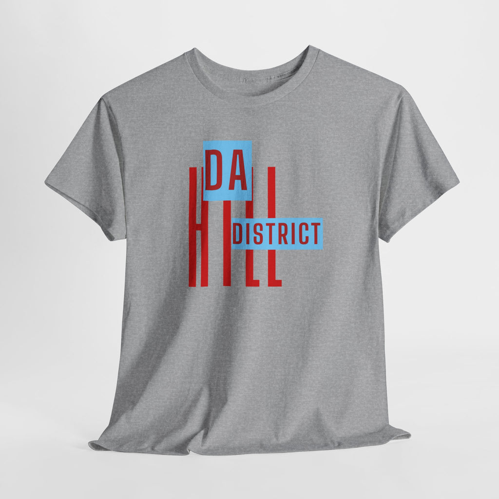 Hill District Retro Logo T‑Shirt — "Da Hill District" Pittsburgh Pride Tee