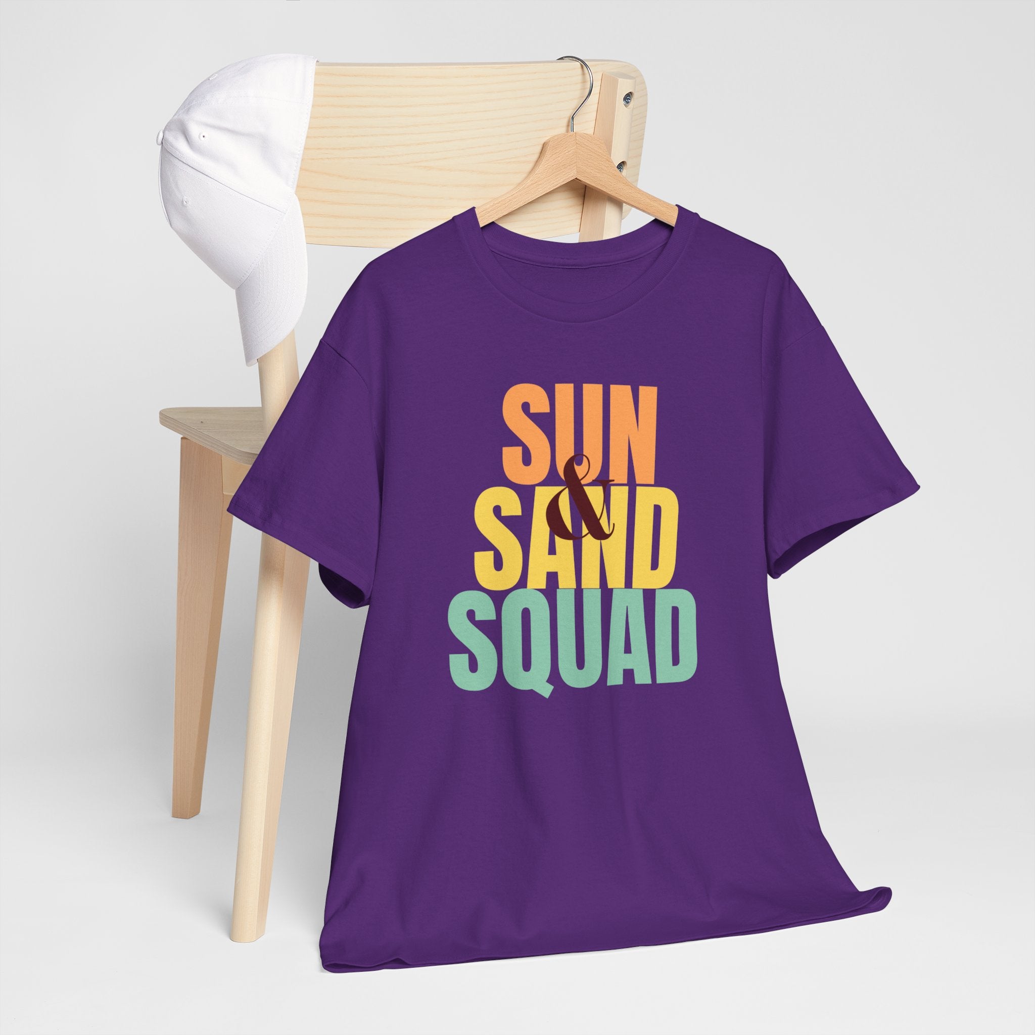 Sun & Sand Squad Tee — Retro Beach Summer T-Shirt