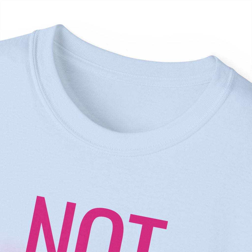 Not Today Cancer T-Shirt — Inspirational Cancer Awareness Tee with Pink Ribbon