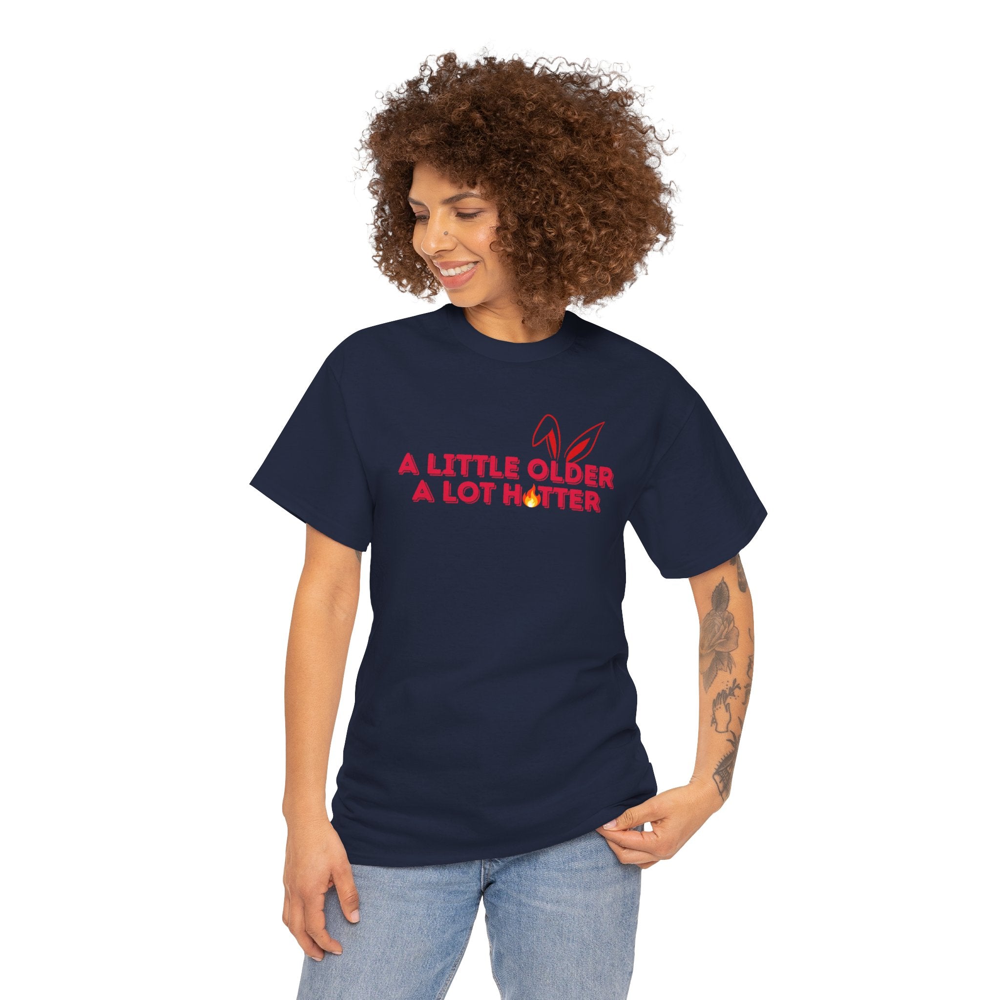 Getting Older & Still Hot T-Shirt — Funny Aging Tee