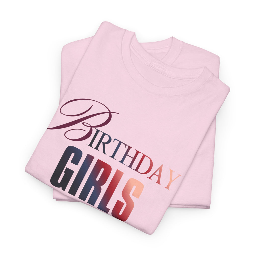 Birthday Girls Support Squad Tee — Bachelorette Party & Birthday Squad Shirt