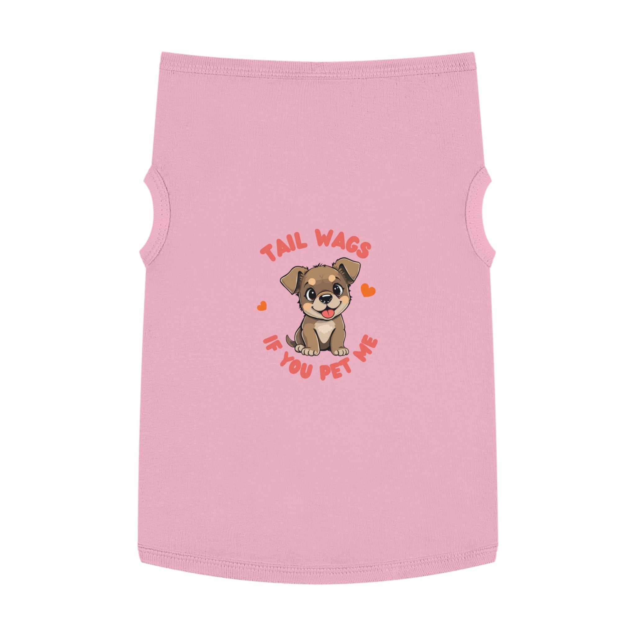 "Tail Wags...pet me" Pet Tank Top