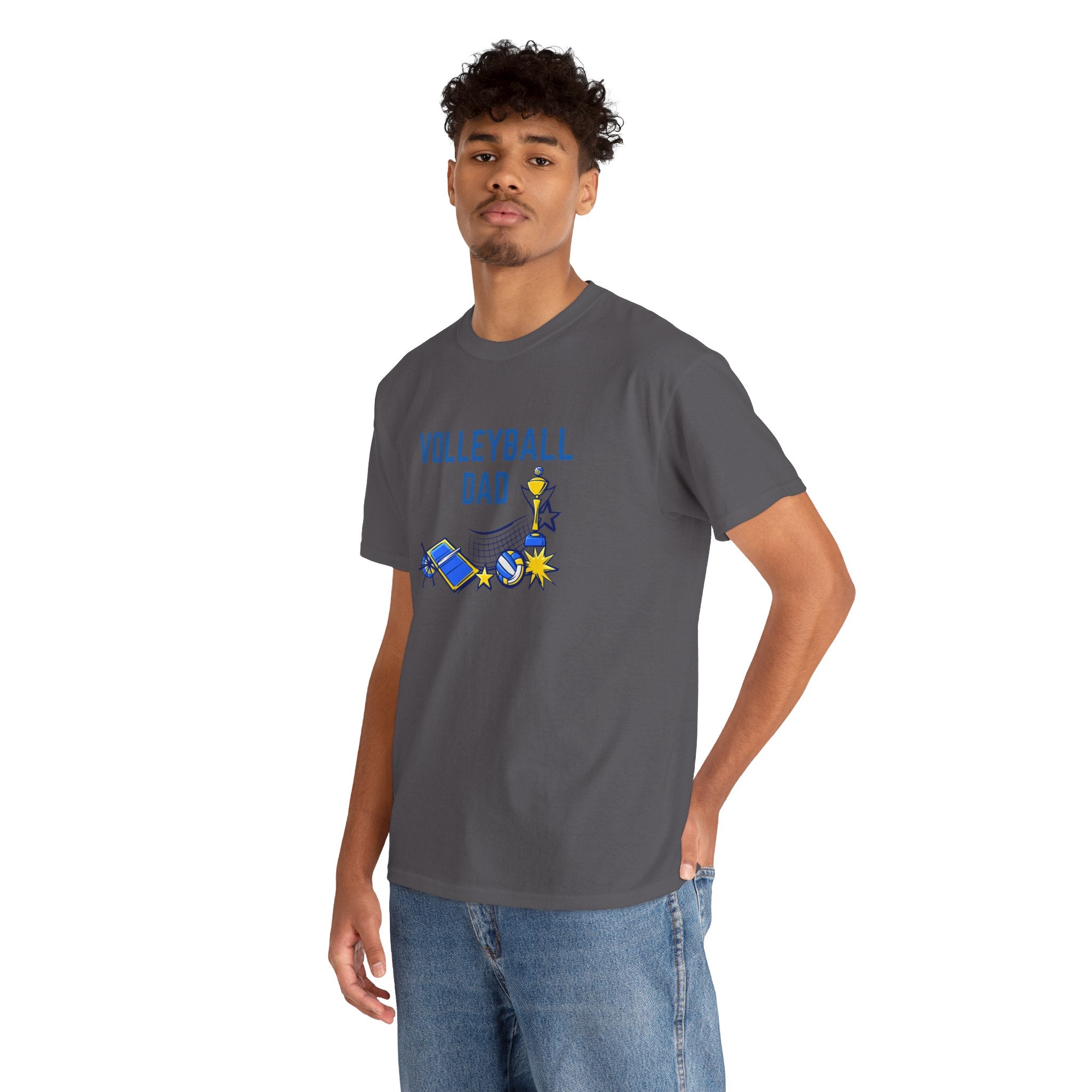Volleyball Dad T‑Shirt — Proud Volleyball Coach/Parent Tee