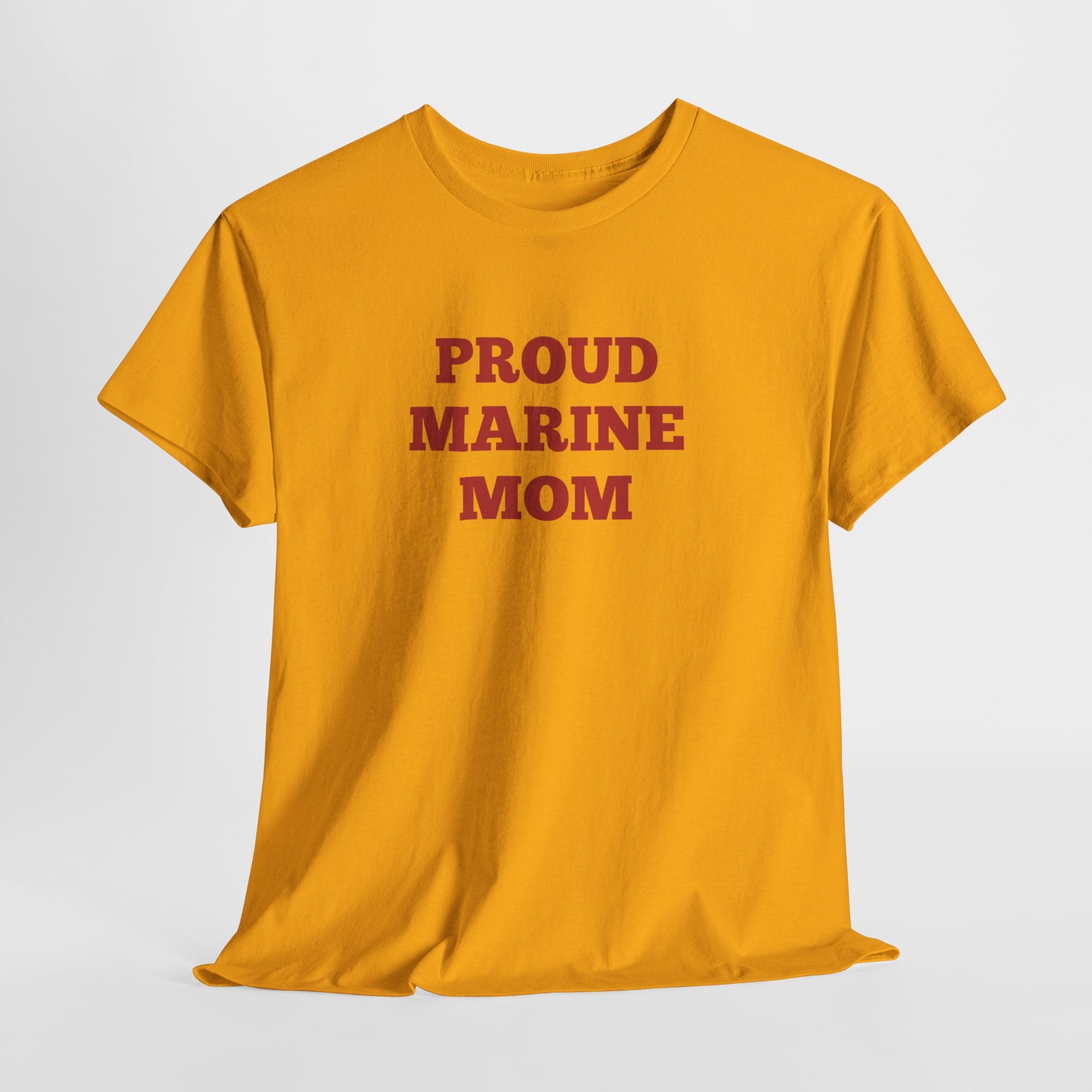 Proud Coast Guard Mom T-Shirt — Military Mom Gift, Blue Text Tee