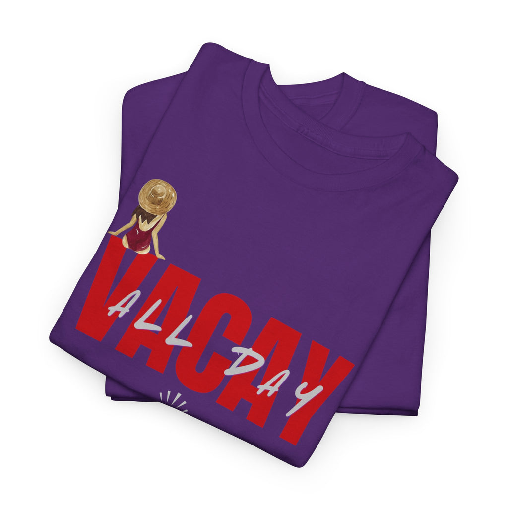 Slay All Night Graphic Tee — "Slay All Night" Red Text Party Shirt