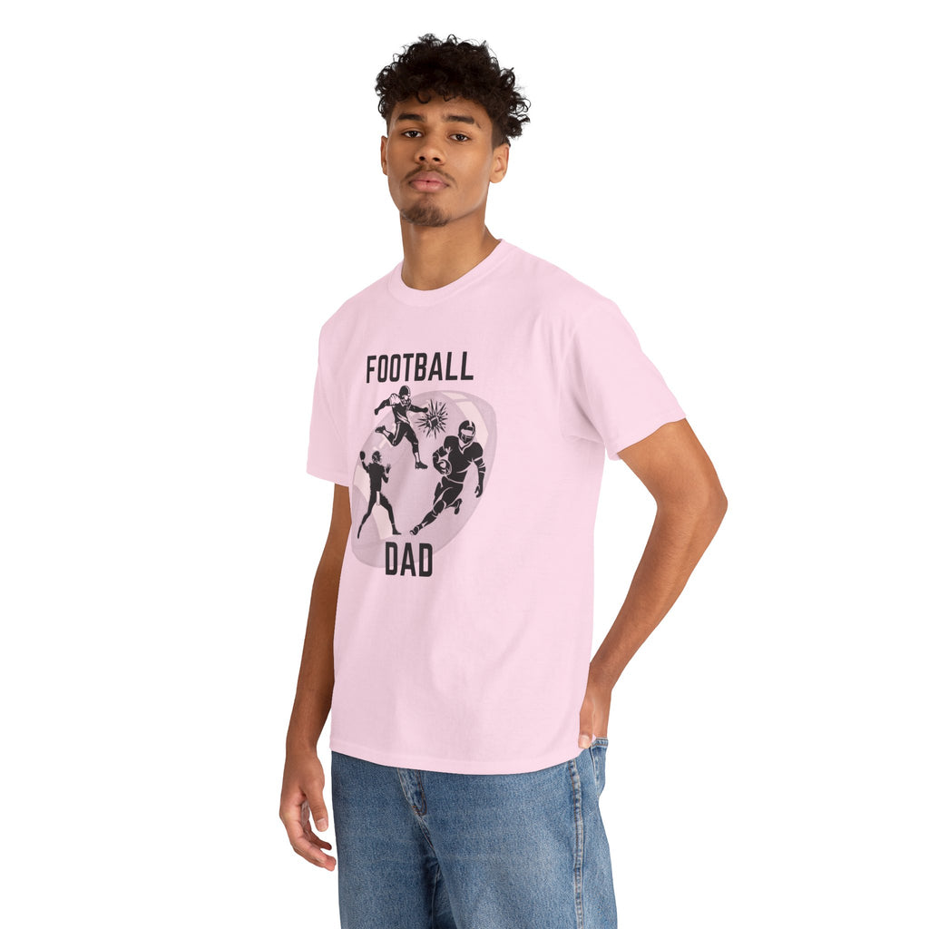Football Dad T-Shirt – Proud Sideline Tee for Dad