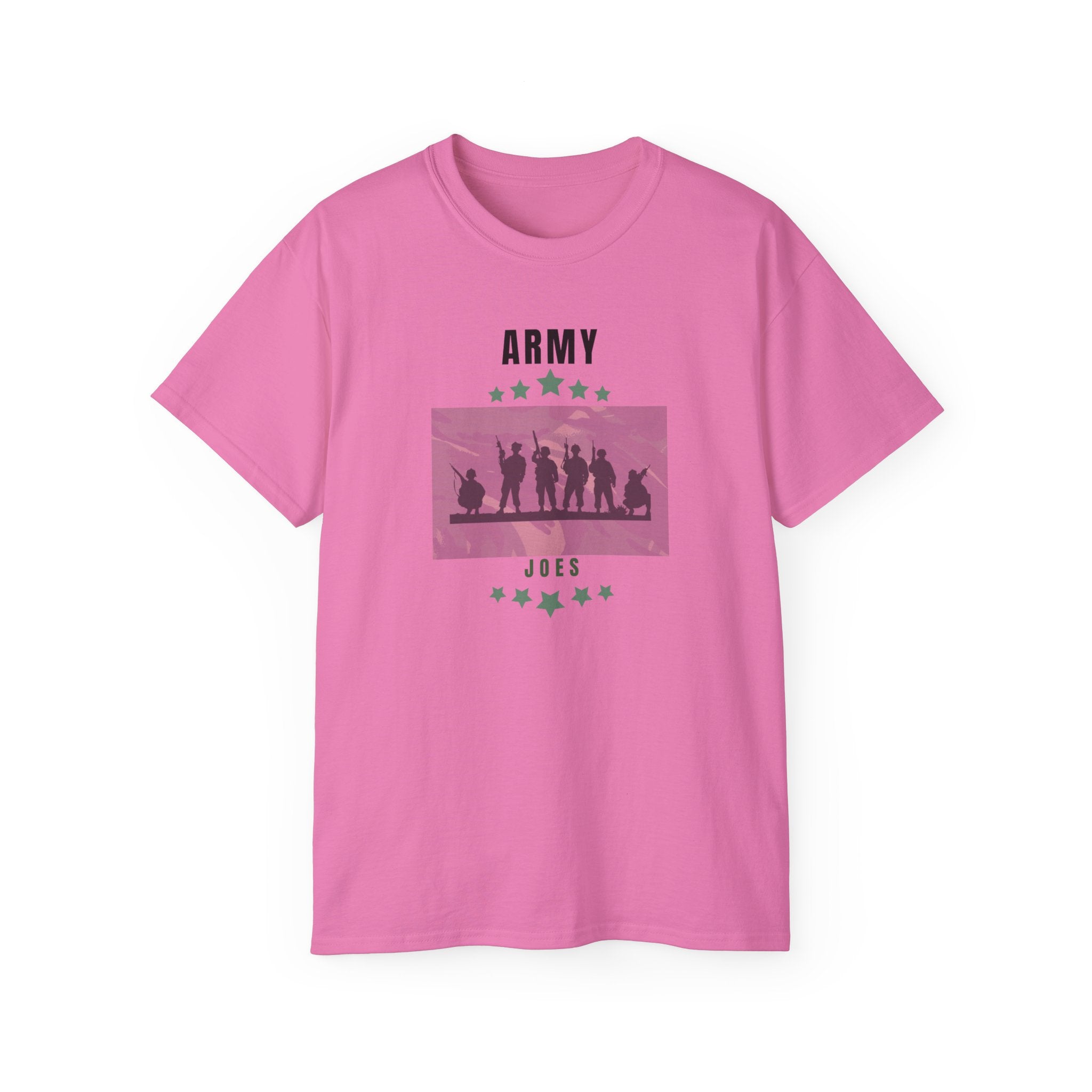 Army Joes Graphic Tee — Military Silhouette Veterans T‑Shirt