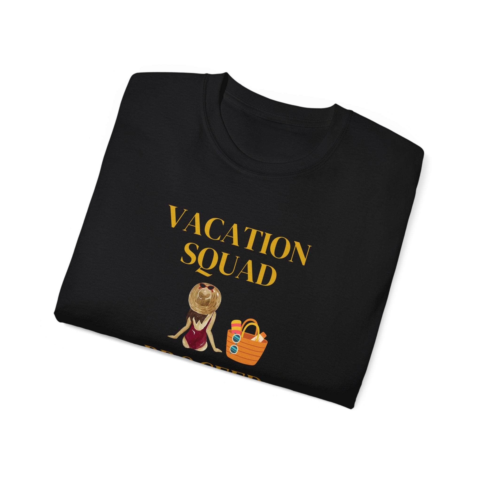 Vacation Squad Tee — “Proceed With Caution” Summer Shirt