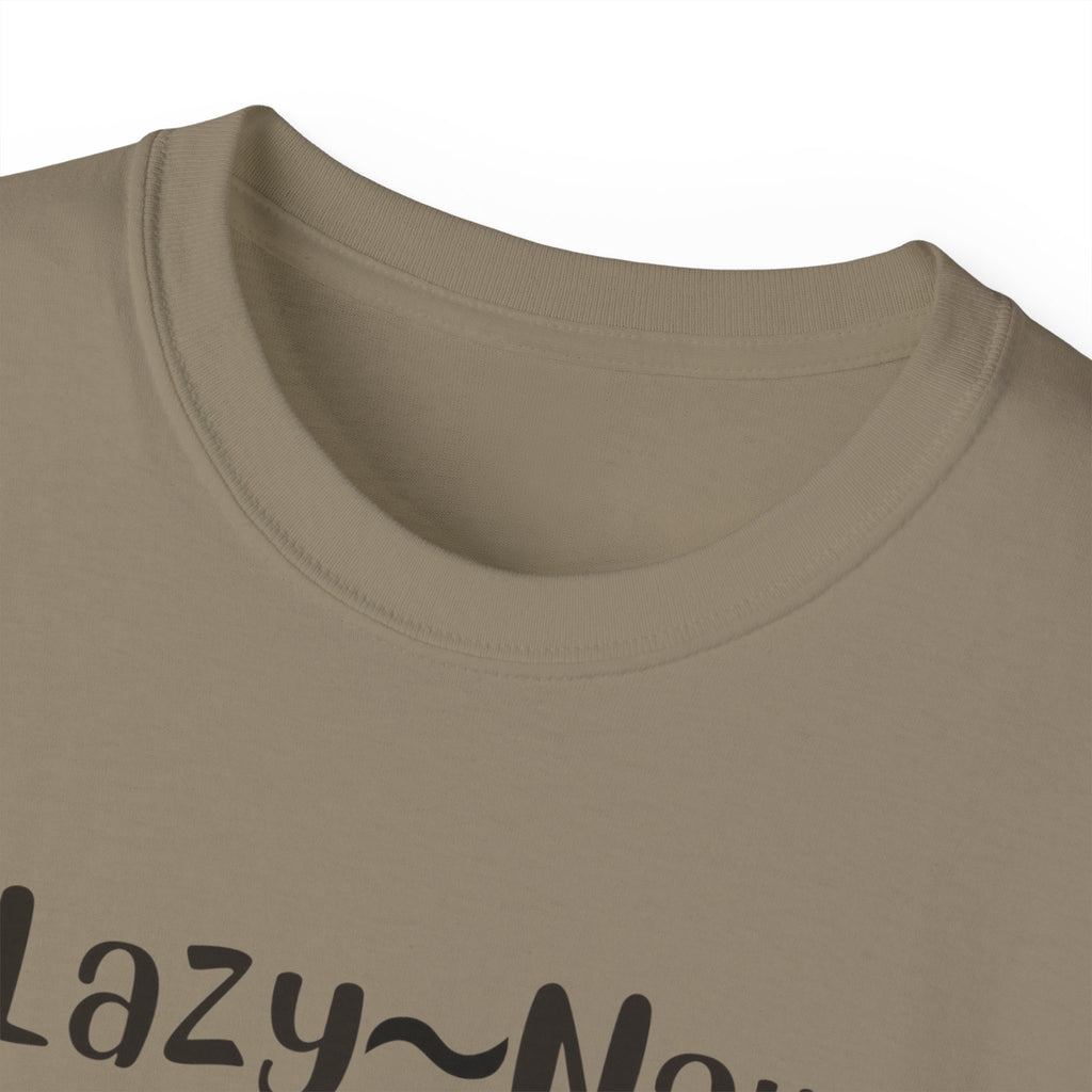 Sloth 'Lazy-Naw — Just Energy Efficient' T-Shirt