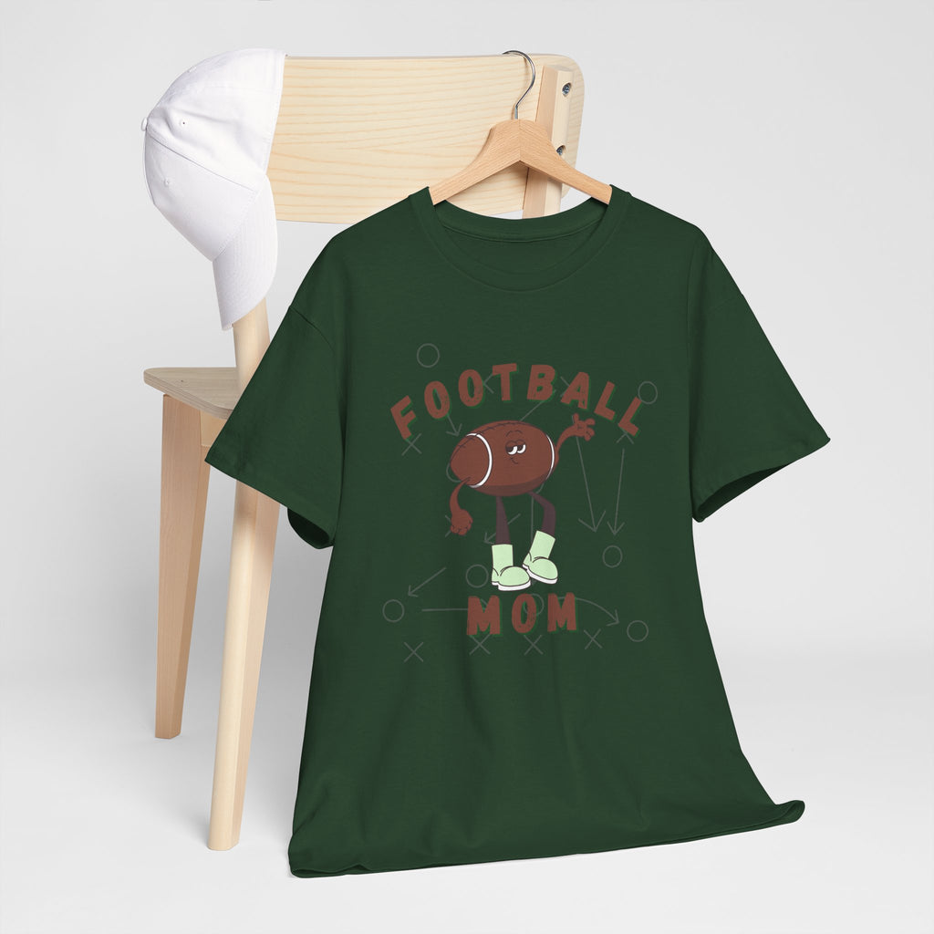 Football Mom graphic Unisex Heavy Cotton Tee