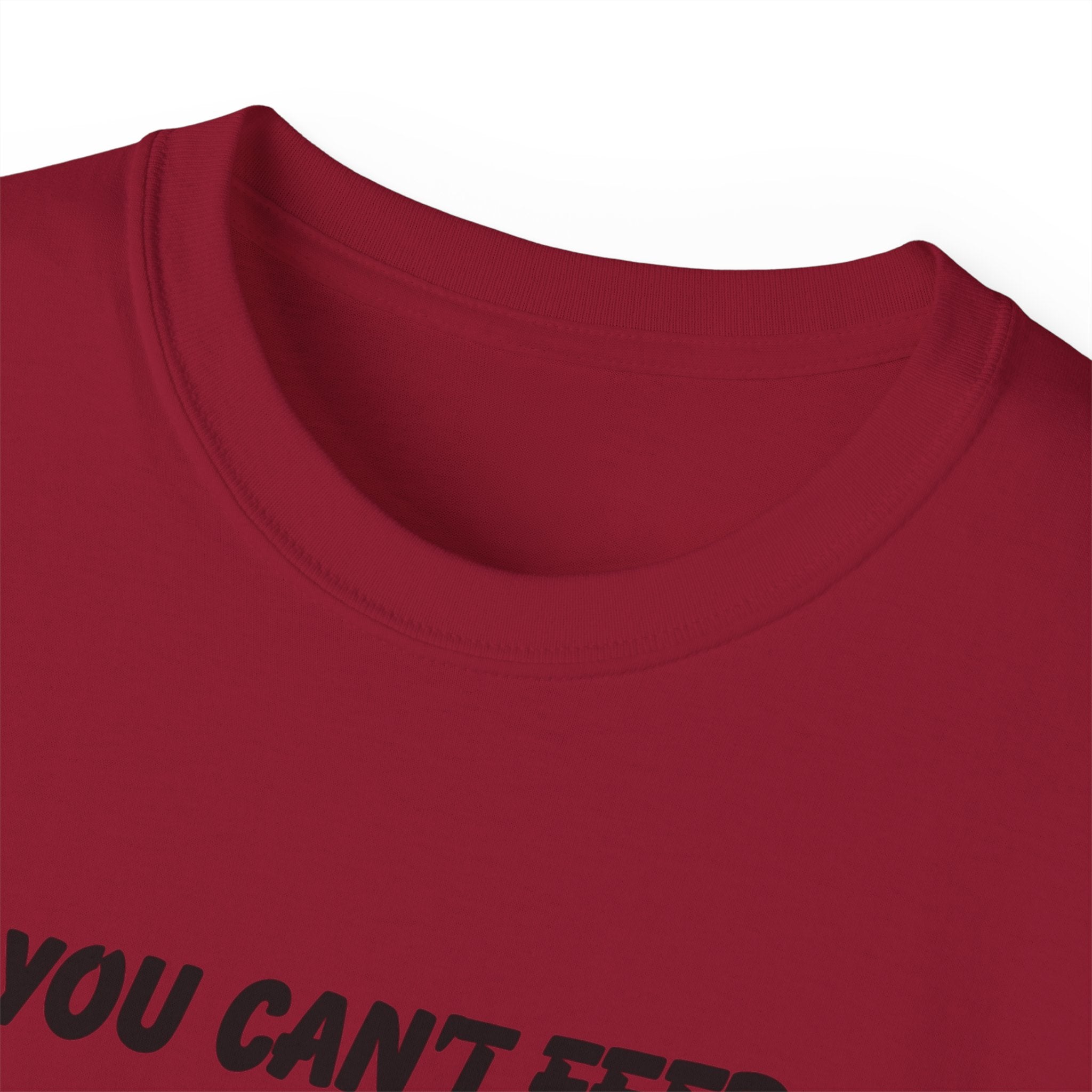 Inspirational Quote Tee — "You Can't Feed Your Brain Garbage and Expect Greatness" Cotton T‑Shirt