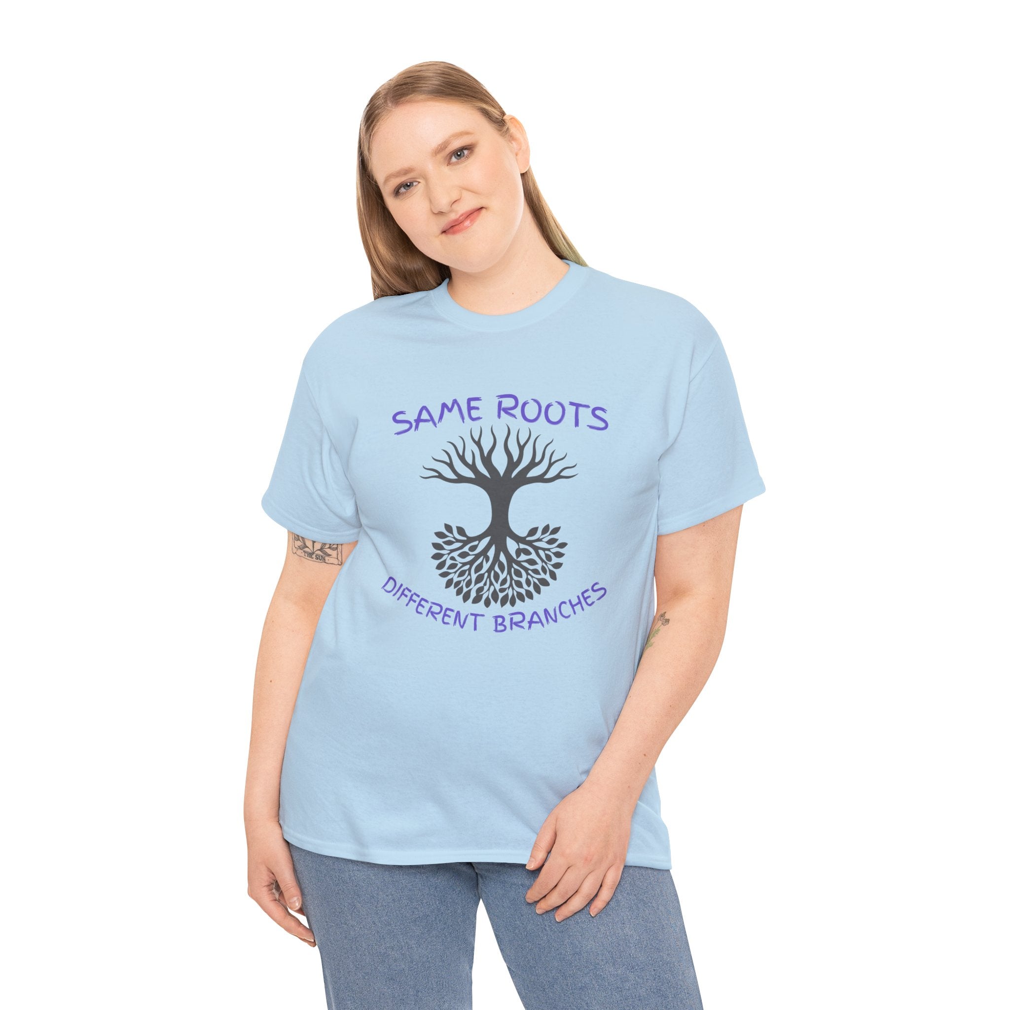 Different But Always Family T-Shirt — Matching Family Quote Tee
