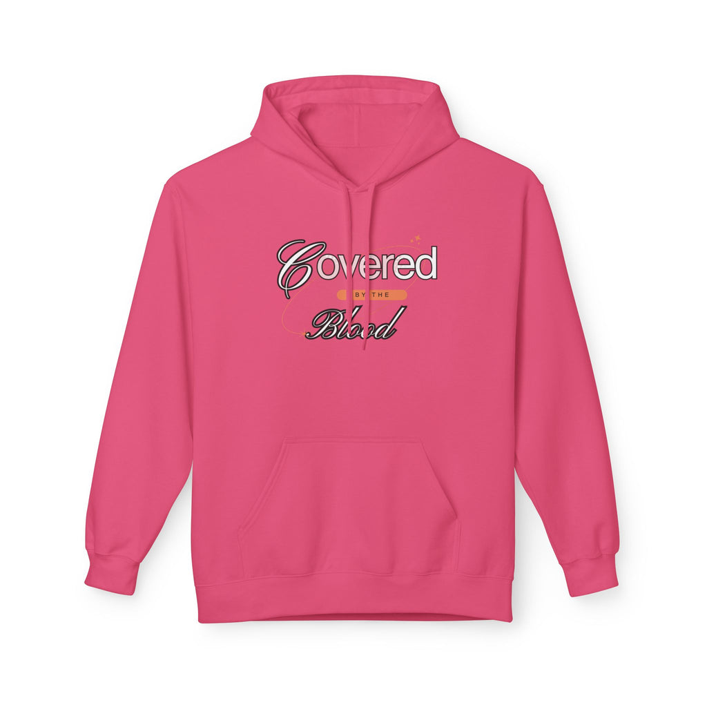 Covered by the Blood Hoodie — Christian Faith Graphic Hoodie