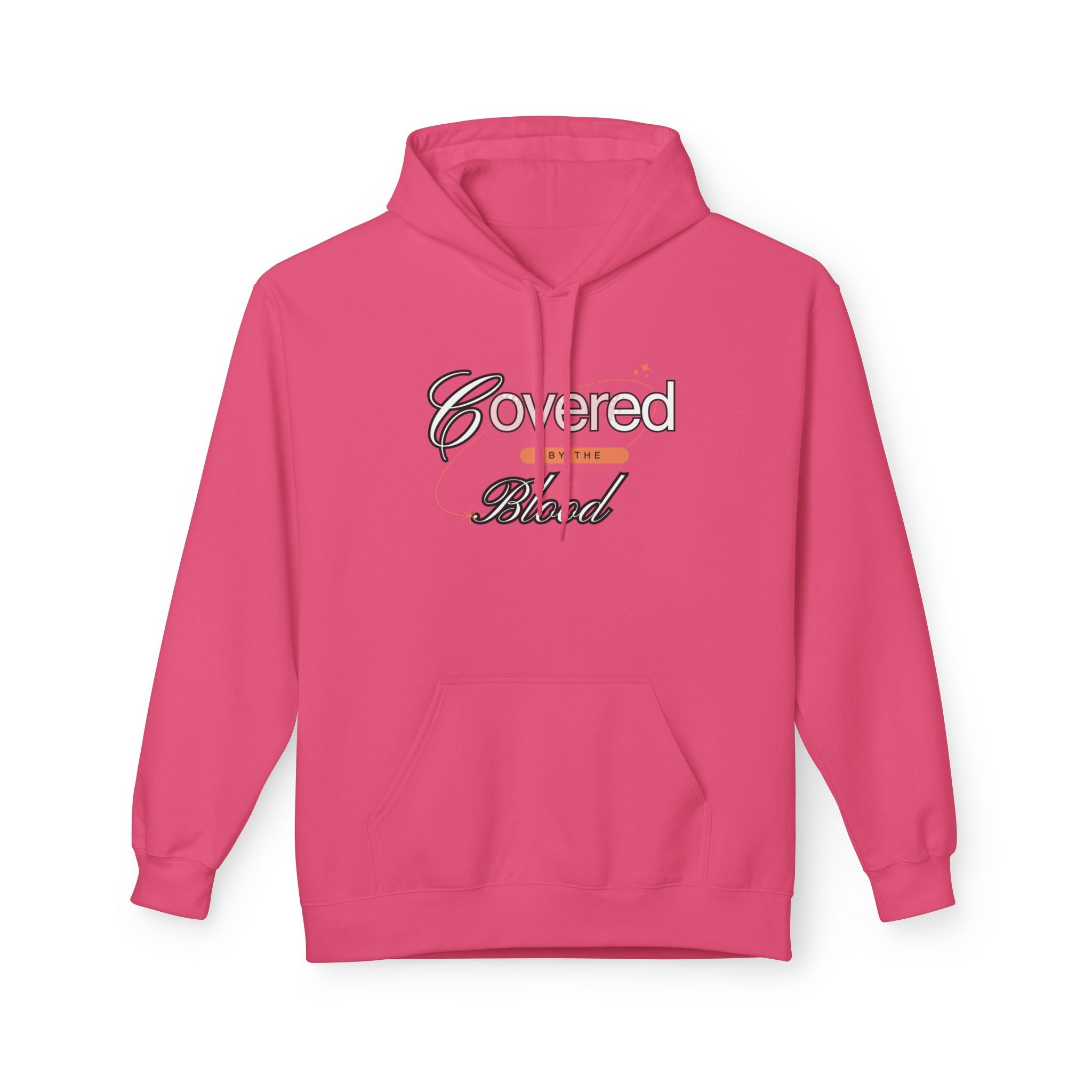 Covered by the Blood Hoodie — Christian Faith Graphic Hoodie