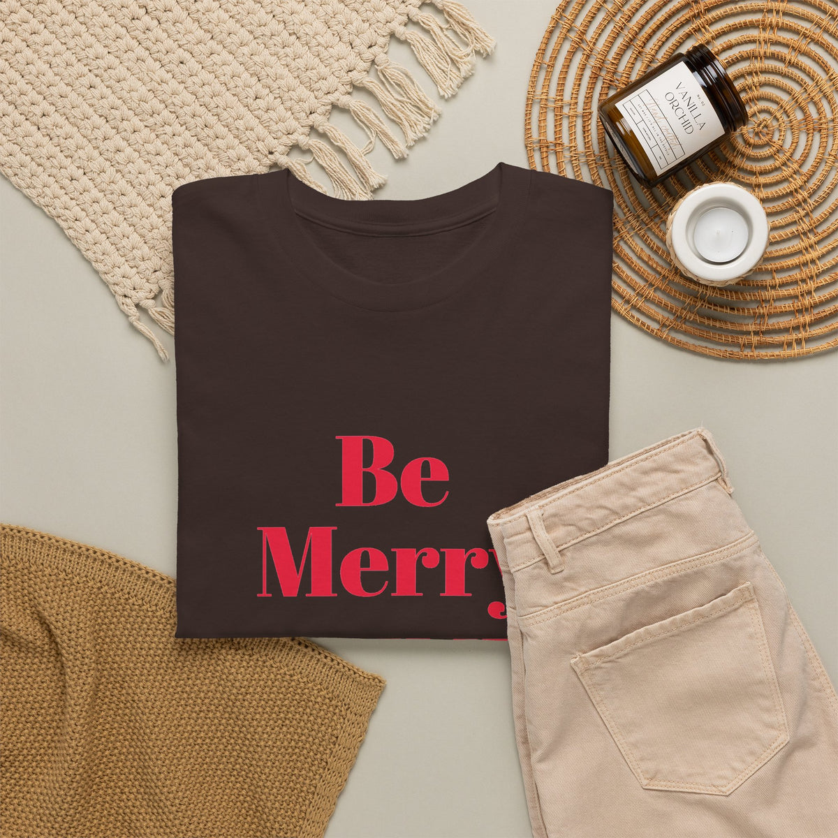 Be Merry DAMMIT! Funny Christmas T-Shirt