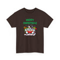 Merry Christmas Penguin Trio Holiday T-Shirt