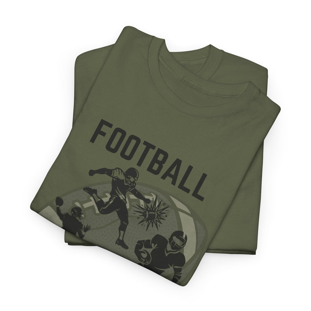 Football Dad T-Shirt – Proud Sideline Tee for Dad