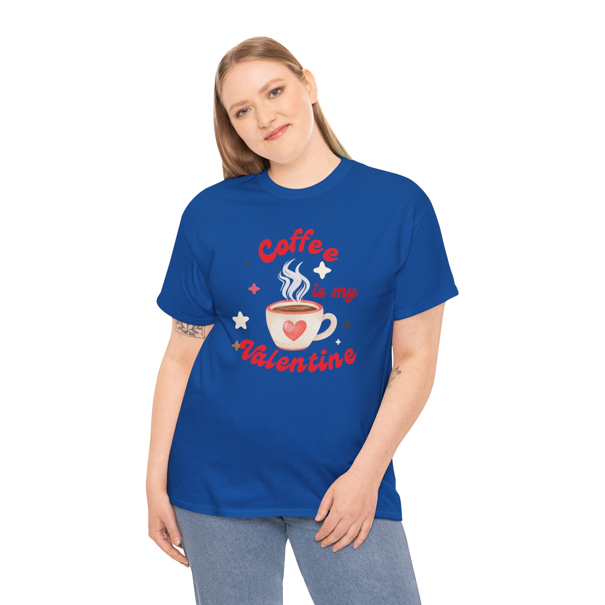 Coffee Is My Valentine Tee — Cute Valentine’s Day Coffee Shirt