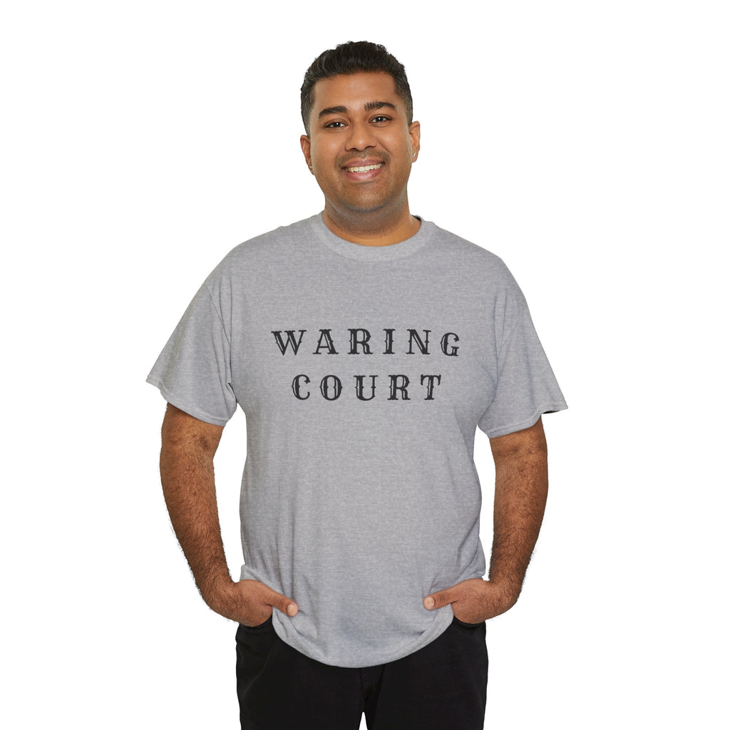 Waring Court Vintage Lettering T‑Shirt