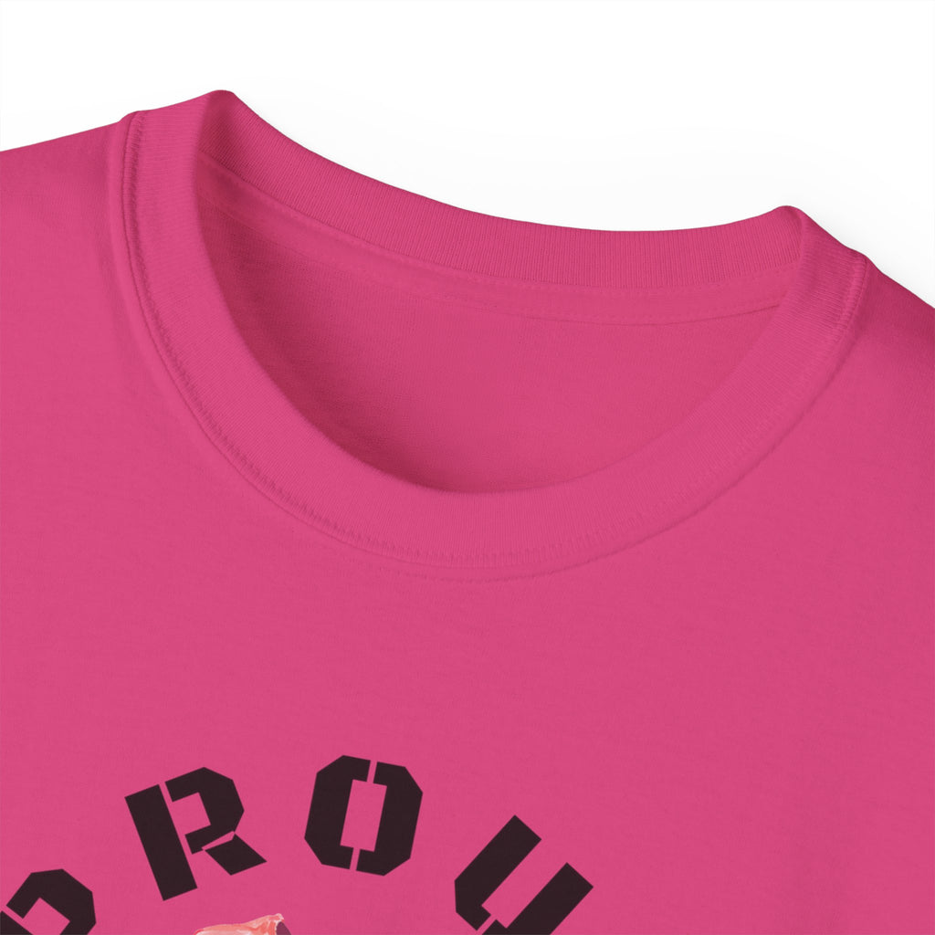 Proud Coast Guard Wife T-Shirt — Life Vest Graphic Tee for Military Spouses