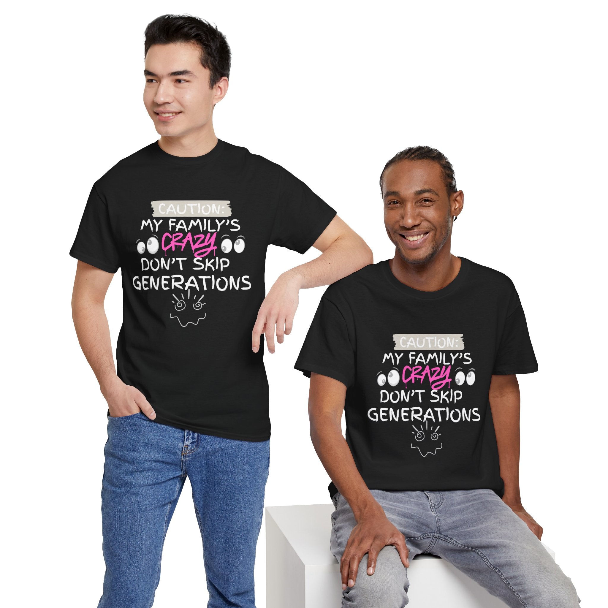 Crazy Doesn't Skip T-Shirt
