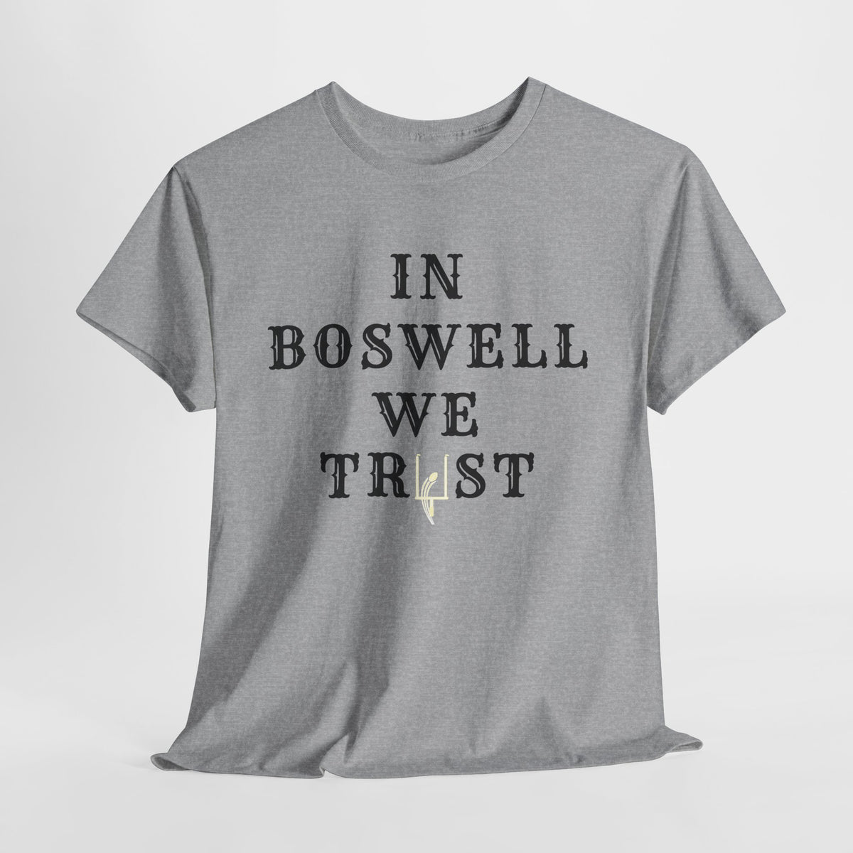 In Boswell We Trust Steeler Fan Graphic T-Shirt
