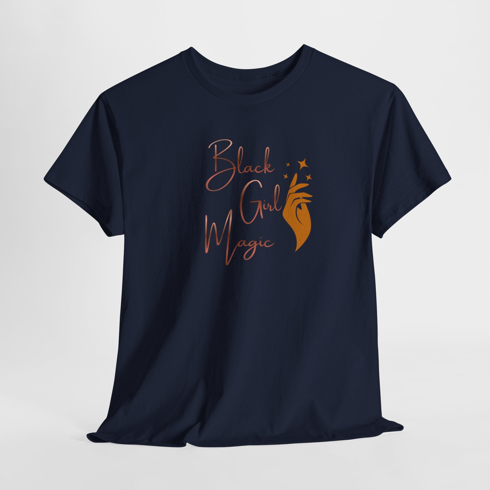 Black Girl Magic T-Shirt — Empowerment Tee with Feminine Illustration